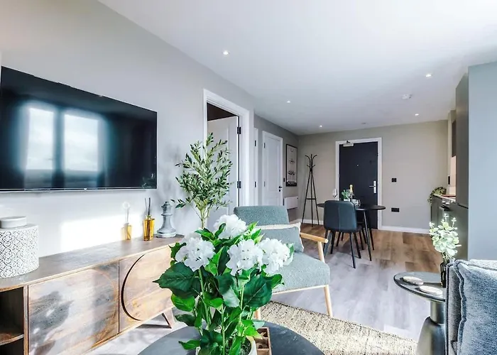 Centre - Roof Terrace & Free Parking 아파트