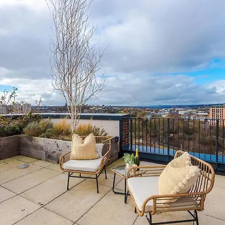 Centre - Roof Terrace & Free Parking Apartment Leeds (West Yorkshire)