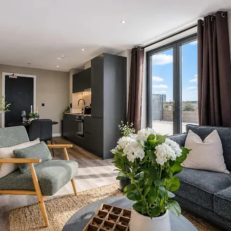 Centre - Roof Terrace & Free Parking Leeds (West Yorkshire)