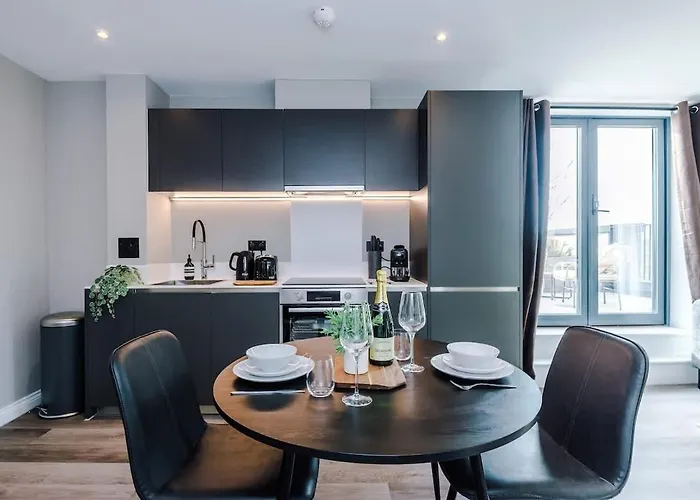 Centre - Roof Terrace & Free Parking Apartman Leeds