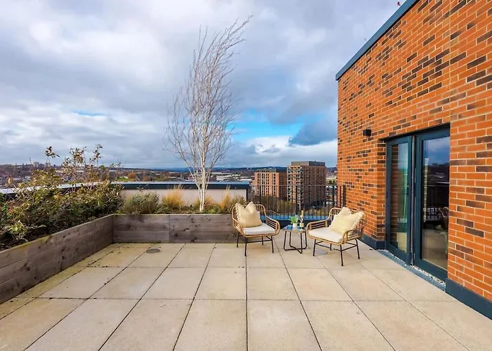 Centre - Roof Terrace & Free Parking Leeds