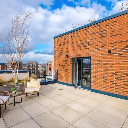 Apartamento Centre - Roof Terrace & Free Parking Leeds (West Yorkshire)